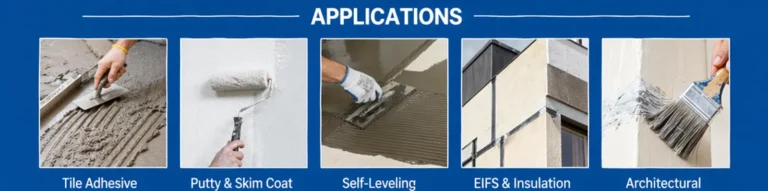 HPMC, HPS, RDP and PVA: What Is the Difference?