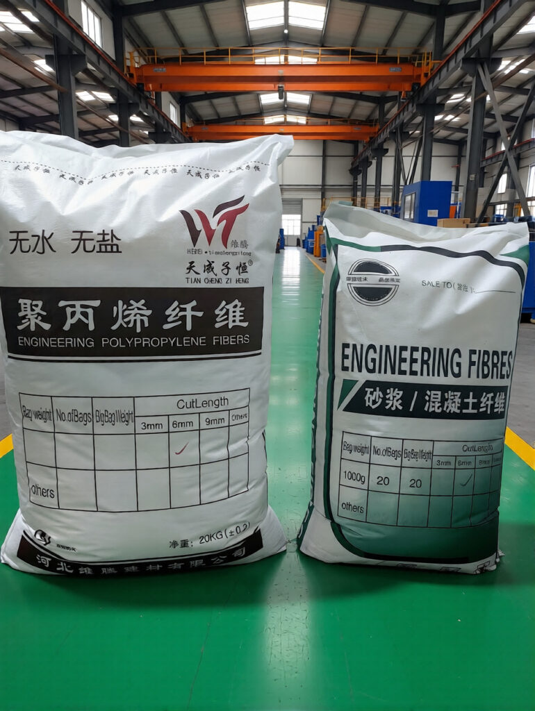 Polypropylene fiber package comparison