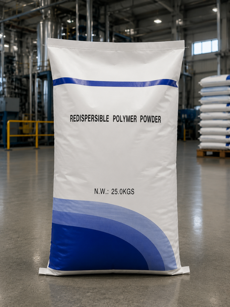 Redispersible Polymer Powder packaging in the production facility