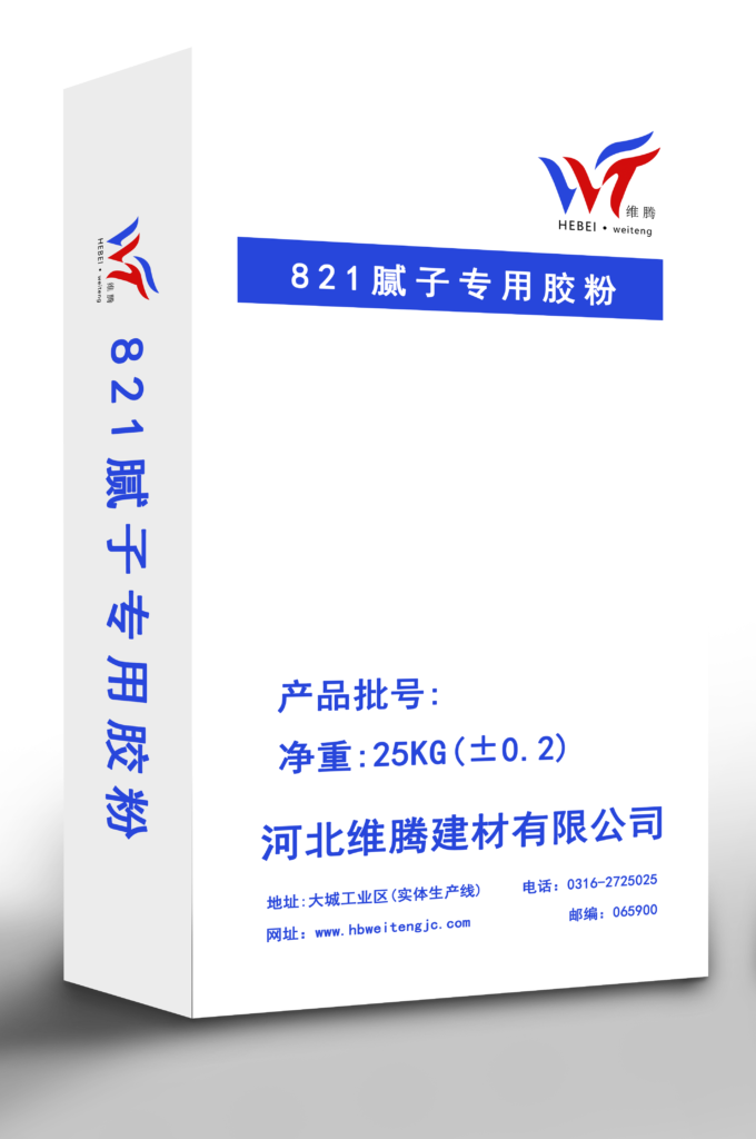 Polymer powder for 821 wall putty